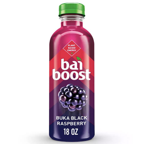 Bai Boost Buka Black Raspberry Flavored Water, 18 fl oz