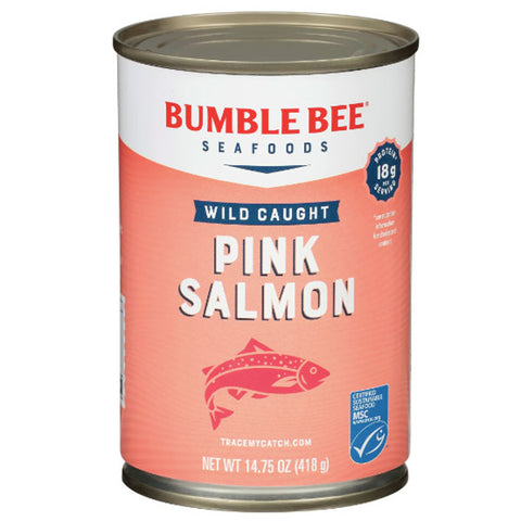 Bumble Bee Wild Pink Salmon, 14.75 oz.