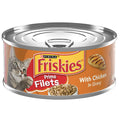 Friskies Gravy Wet Cat Food, Prime Filets With Chicken, 5.5 oz.