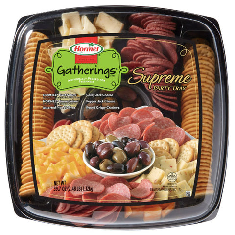 Hormel Gatherings Supreme Party Tray, 39.7 oz