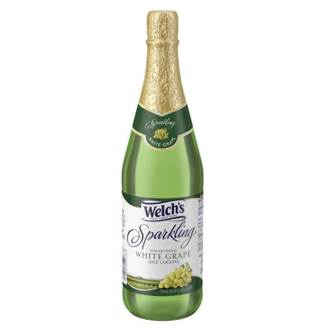 Welch's Non-Alcoholic Sparkling Juice Cocktail, White Grape, 25.4 fl oz