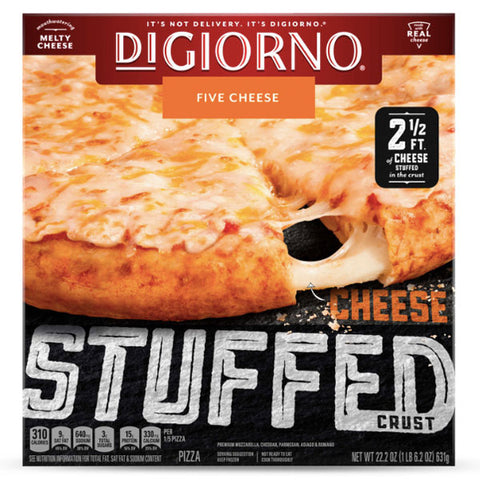 Digiorno Stuffed Crust Cheese Frozen Pizza, 22.2oz