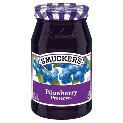 Smucker's Blueberry Preserves, 18 oz