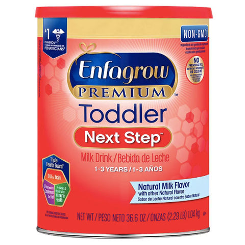 Enfagrow Premium Toddler Next Step Milk Drink, 36.6 oz