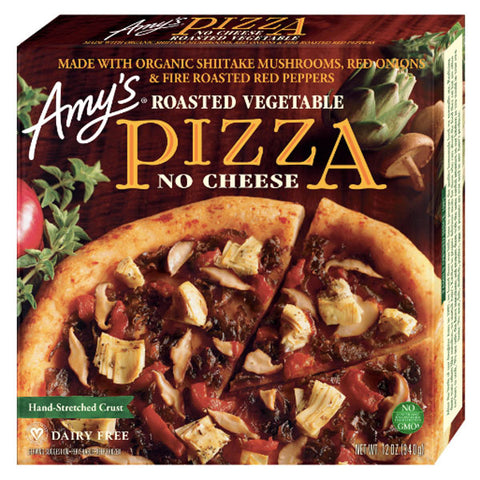 Amy's Vegan Roasted Vegetable Pizza, Frozen, 12oz