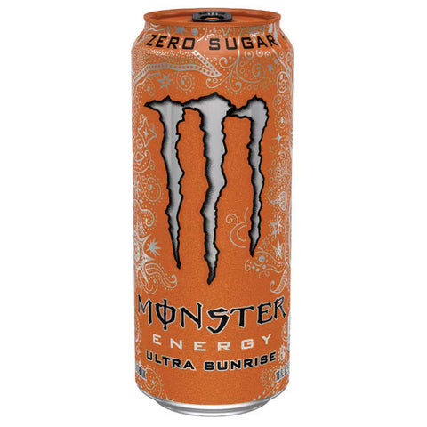 Monster Energy, Ultra Sunrise, 16 Fl. Oz.