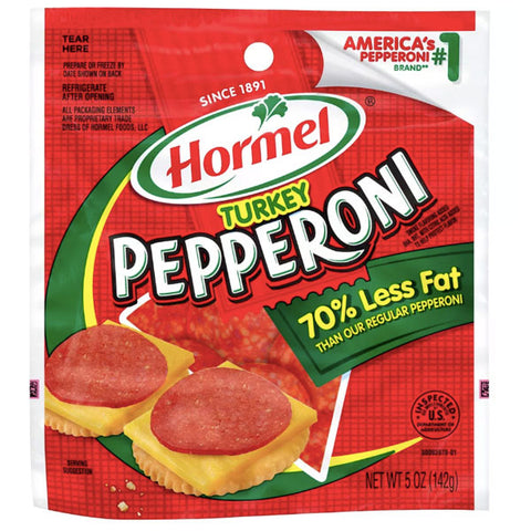 Hormel Turkey Pepperoni Slices, 5oz