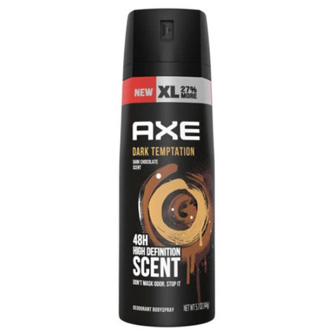 AXE Dark Temptation 48H High Definition Scent Deodorant Body Spray 5.1 Oz