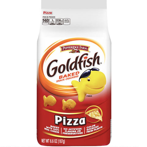 Pepperidge Farm Goldfish Pizza Crackers, 6.6 oz. - Water Butlers