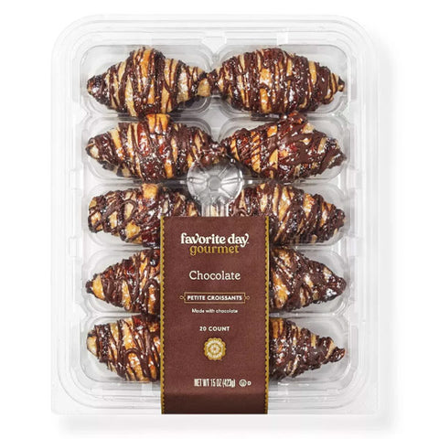 Favorite Day™ Pastry Chocolate Petite Croissants, 20 Count