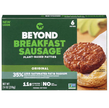 Beyond Meat Breakfast Sausage, Original, 6 Count