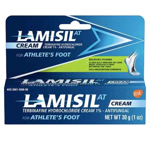 Lamisil at Prescription Strength Athletes Foot Treatment Antifungal Cream, 1 Oz