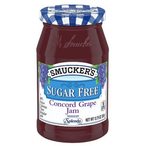 Smucker's Sugar Free Concord Grape Jam with Splenda Brand Sweetener, 12.75 oz