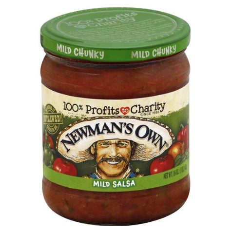 Newman's Own Mild All Natural Chunky Salsa, 16 oz