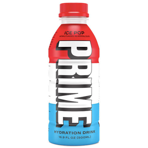 Prime Hydration Drink, Ice Pop, 16.9 fl oz.