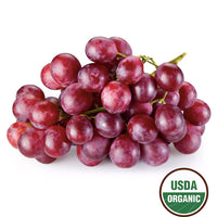 Organic Red Seedless Grapes - 2lb Bag