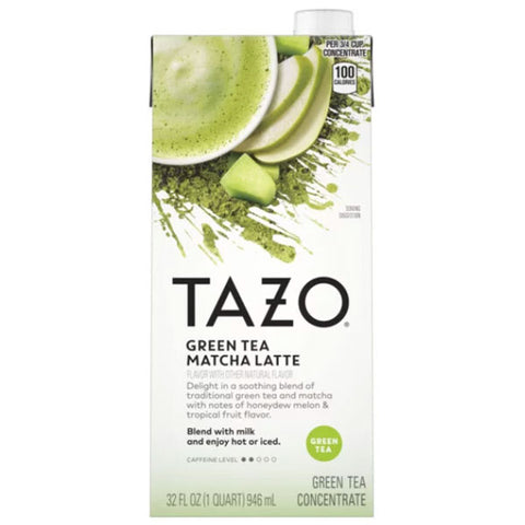 Tazo Matcha Latte, Green Tea, 32 oz