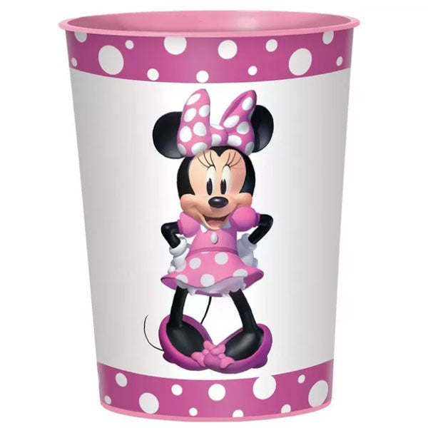Disney Minnie Mouse Forever Favor Plastic Cup, 16 oz