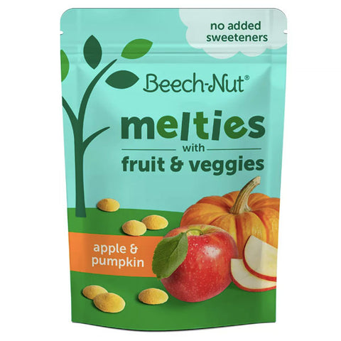 Beech-Nut Melties Toddler Snack Apple & Pumpkin, 1oz