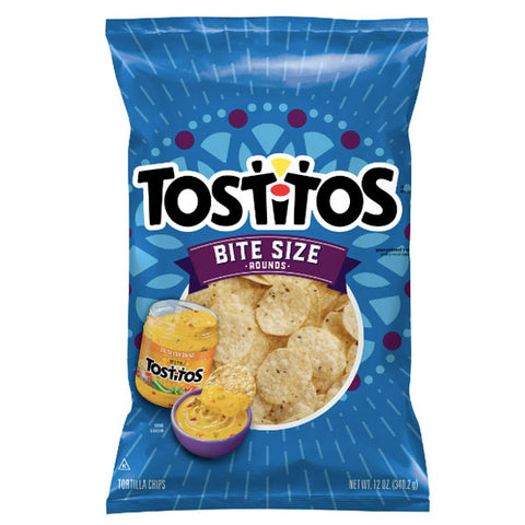 Tostitos Bite Size Tortilla Round Chips, 12 oz