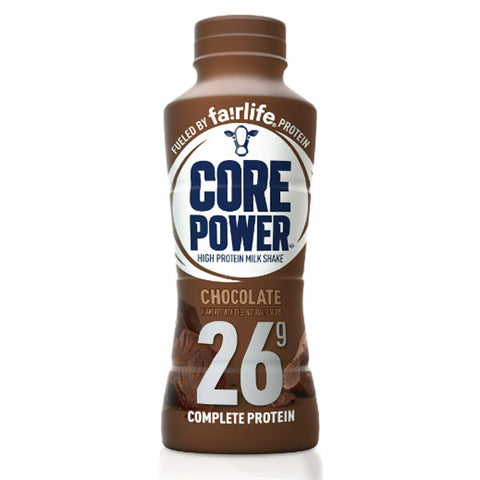 Core Power Protein Shake with 26g Protein by fairlife Milk, Chocolate, 14 fl oz