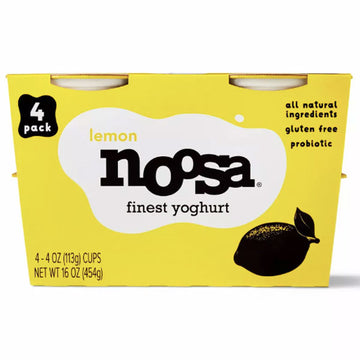 Noosa Lemon Yogurt, 4oz, 4 Count