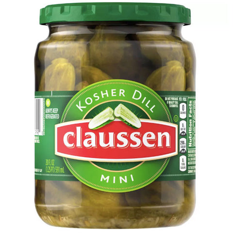 Claussen Mini Kosher Dill, 20 fl oz