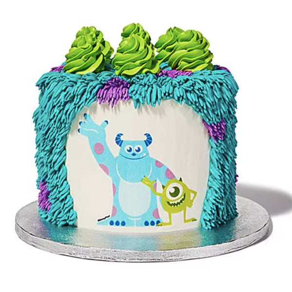 Monsters inc cake - The Great British Bake Off | The Great British Bake Off