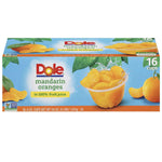 Dole Mandarin Oranges, 4 oz. 16 Count
