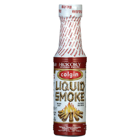 Colgin Companies, Liquid Smoke, Natural Hickory Flavor, 4 fl. oz.