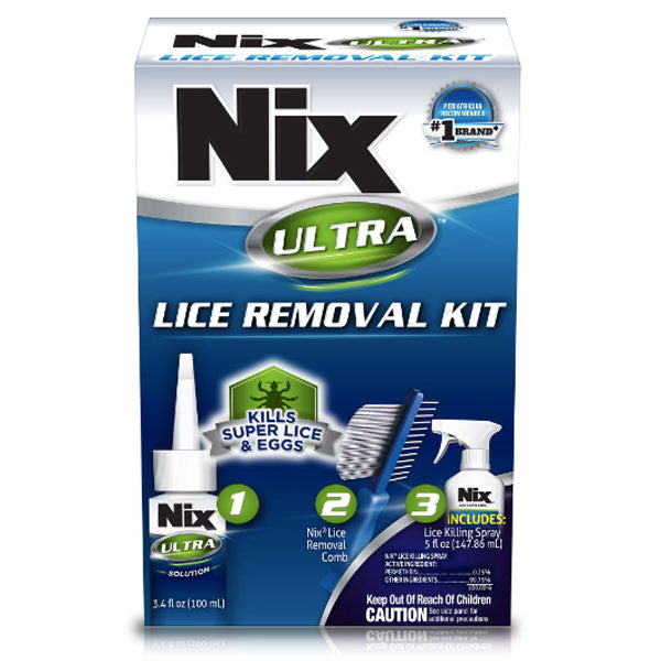 Nix Ultra Super Lice Removal Kit, Lice Removal Treatment For Hair and ...