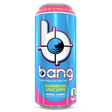 Bang Rainbow Unicorn Energy Drink, 16 fl oz