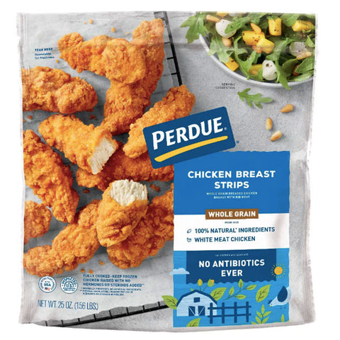 Perdue Whole Grain Chicken Breast Strips, 25oz