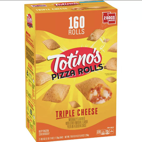 Totino's Triple Cheese Pizza Rolls, 160 Count