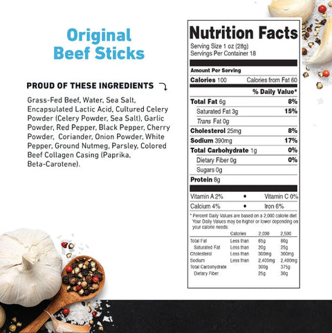 Country Archer Original Beef Stick, 1oz