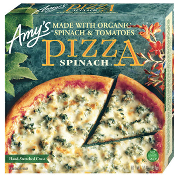 Amy's Spinach Pizza, Full Size, Frozen, 14oz