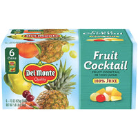 Del Monte Fruit Cocktail in 100% Juice, 15 oz., 6 Count