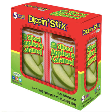 Dippin' Stix Sliced Apples & Caramel, 2.75 oz, 5 Count