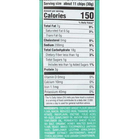 Good & Gather Sea Salt Pita Chips, 8oz