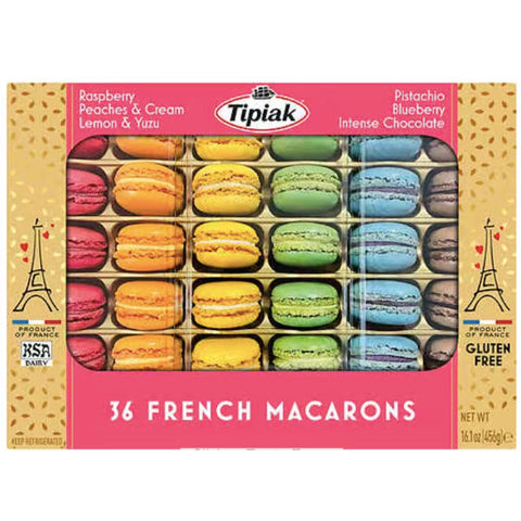 Tipiak French Macarons, Variety, 14.8 oz, 36 Count