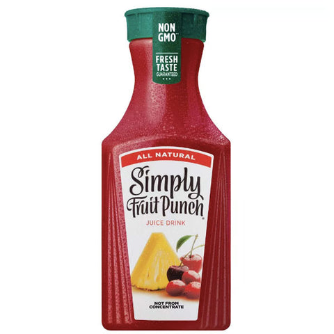 Simply Fruit Punch Juice, All Natural, 52 fl oz