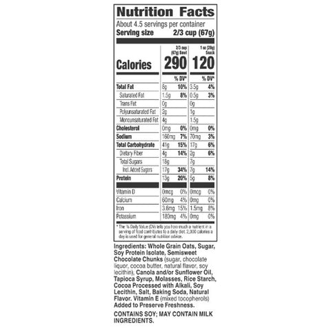 Nature Valley Protein Oats 'n Dark Chocolate Crunchy Granola, 11 oz