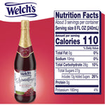 Welch's Non-Alcoholic Sparkling Juice Cocktail, Red Grape, 25.4 fl oz