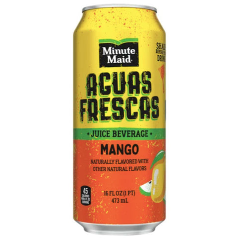 Minute Maid Aguas Frescas, Mango, 16 oz