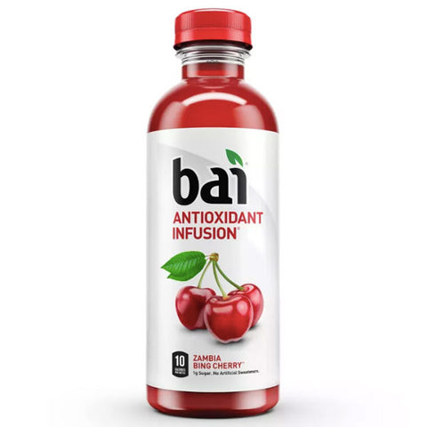 Bai Zambia Bing Cherry Antioxidant Water, 18 fl oz