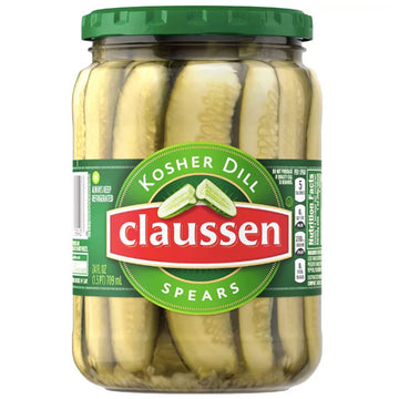 Claussen Dill Pickle Spears, 24 fl oz