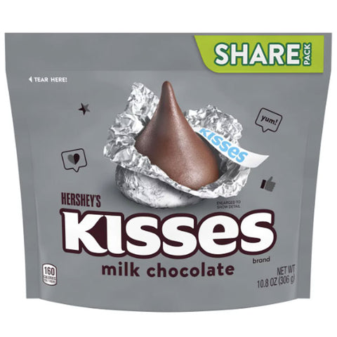 Hershey Kisses, Chocolate Candy Assortment, Share Size, 10.8 oz