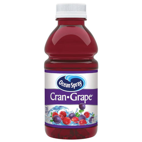 Ocean Spray Cran Grape Juice, 10 Fl Oz, 6 Count - Water Butlers