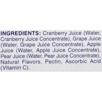 Ocean Spray 100% Juice, Cranberry, 10 Fl Oz, 6 Count - Water Butlers