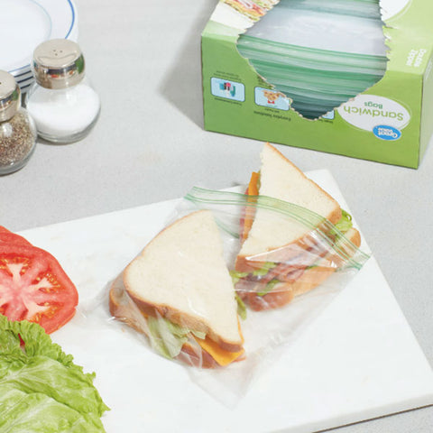 Great Value Double Zipper Sandwich Bags, 300 Count